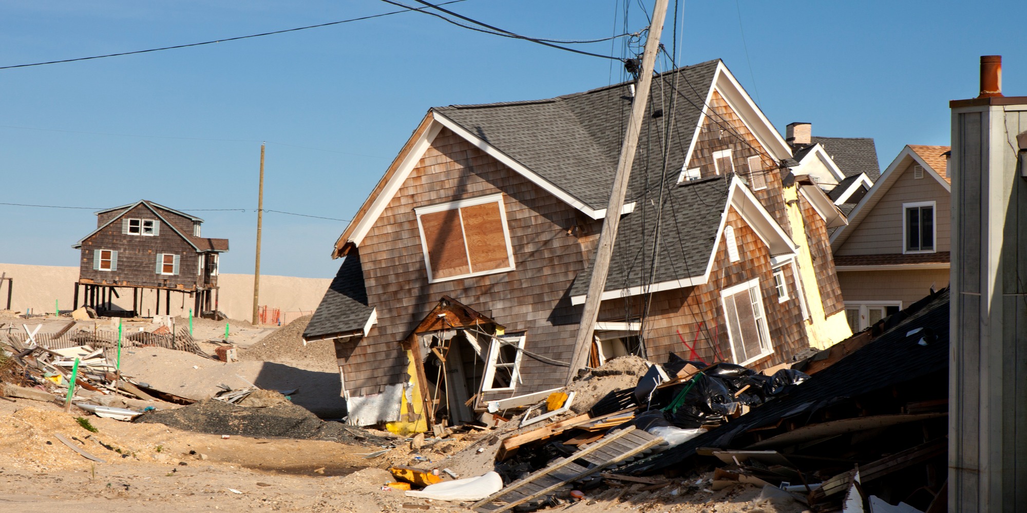 home destroyed by hurricane sandy